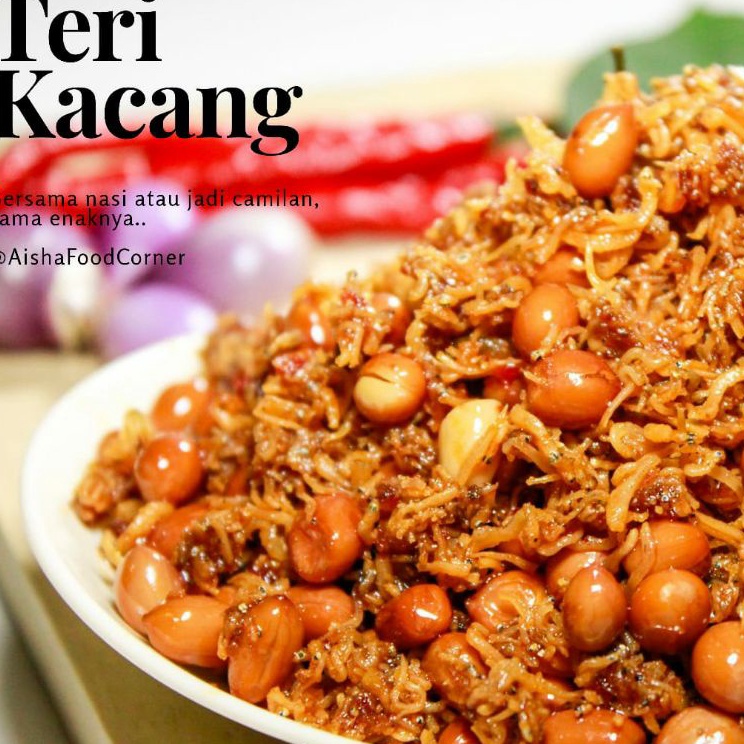 

Harga Termurah TERI KACANG (teri medan) 200gr-1kg Ready Stock