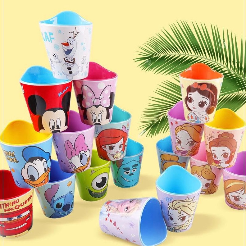 ➼➳✿✯ Disney Original Melamin Cup Gelas Minum Anak