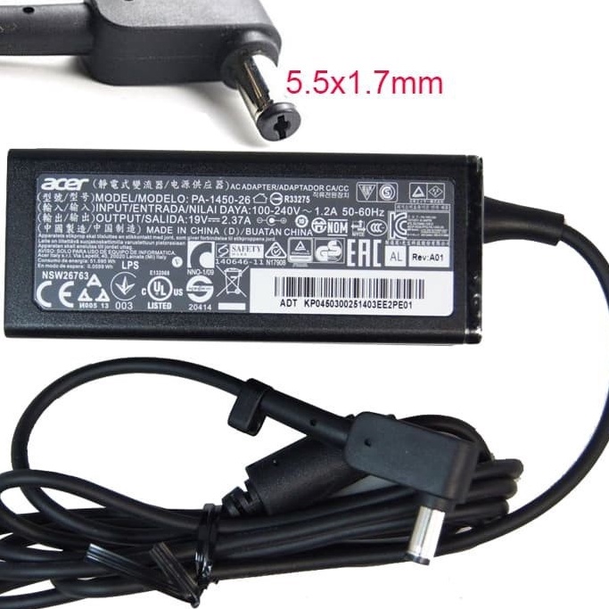Laris Adaptor Charger Laptop Acer Aspire 3 A311 A314 A315 A311-11 A311-31-C64M A314-21 A314-31 A314-