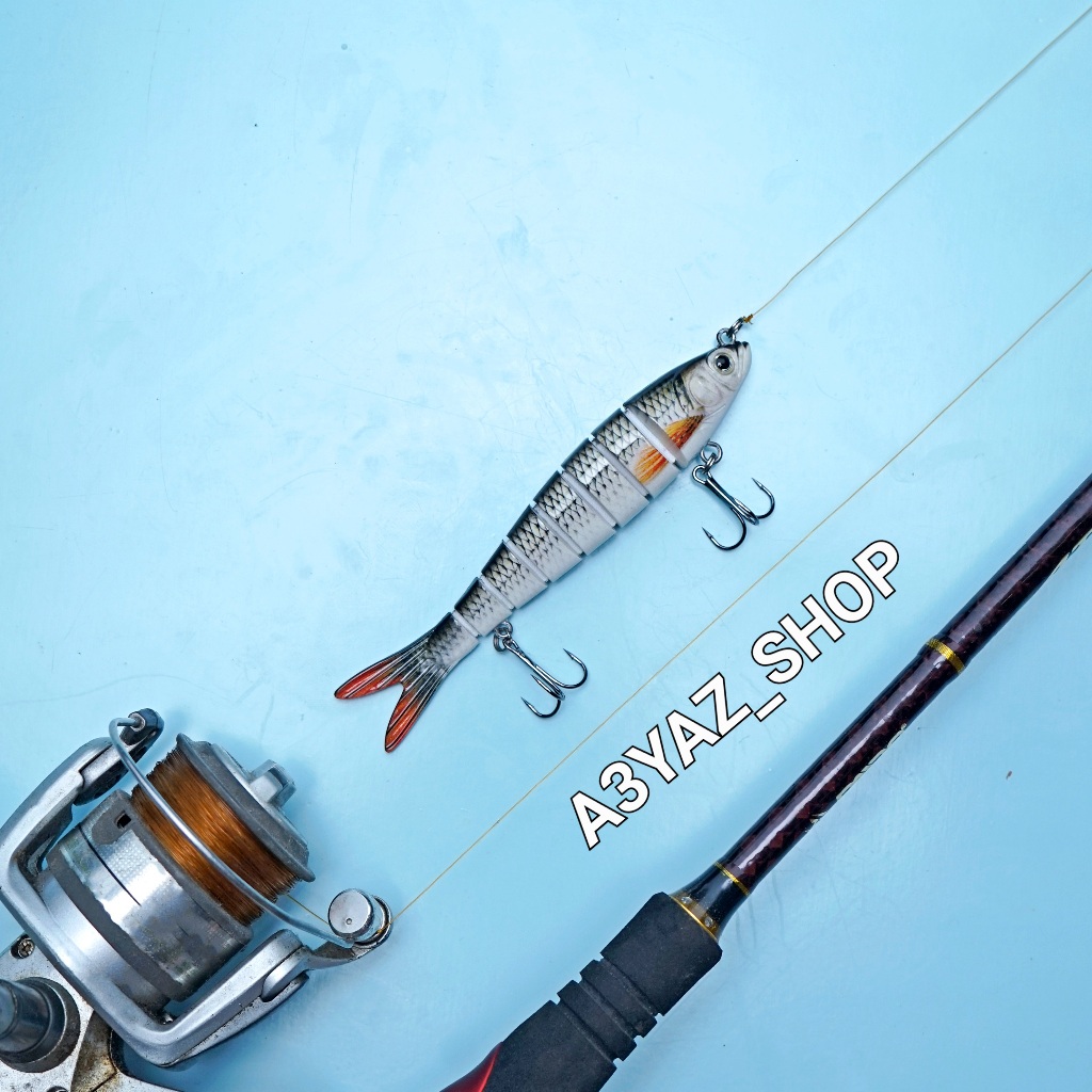 Original Lure Umpan Pancing Casting DUBERSA Tiruan Ikan Mancing Gabus Toman Hampala Barakuda