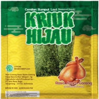 

L@@ri3 CAMILAN RUMPUT HIJAU KRIUK HIJAU ISI 12 X 4GR [216]