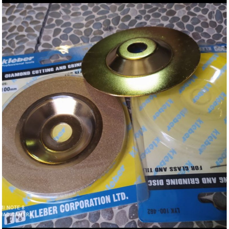 mata gerinda potong & poles kaca 4 inch