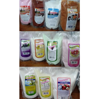 [KODE 86RFH] Masker pompia/AMIGLEN Hair Mask 900gr
