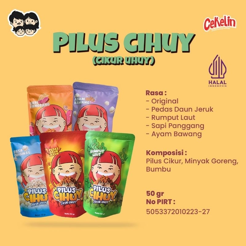 

Pilus Cihuy/Cikur Uhuy/Cemilan Pilus/Cemilan Cikur/Snack Pilus/Snack Cikur