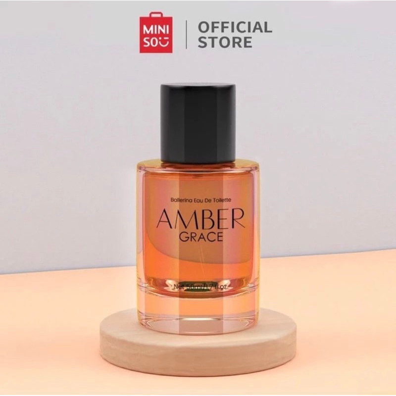 Parfum Amber Grace Miniso Beauty Parfum Wanita Parfum Ballerina Parfum Perempuan