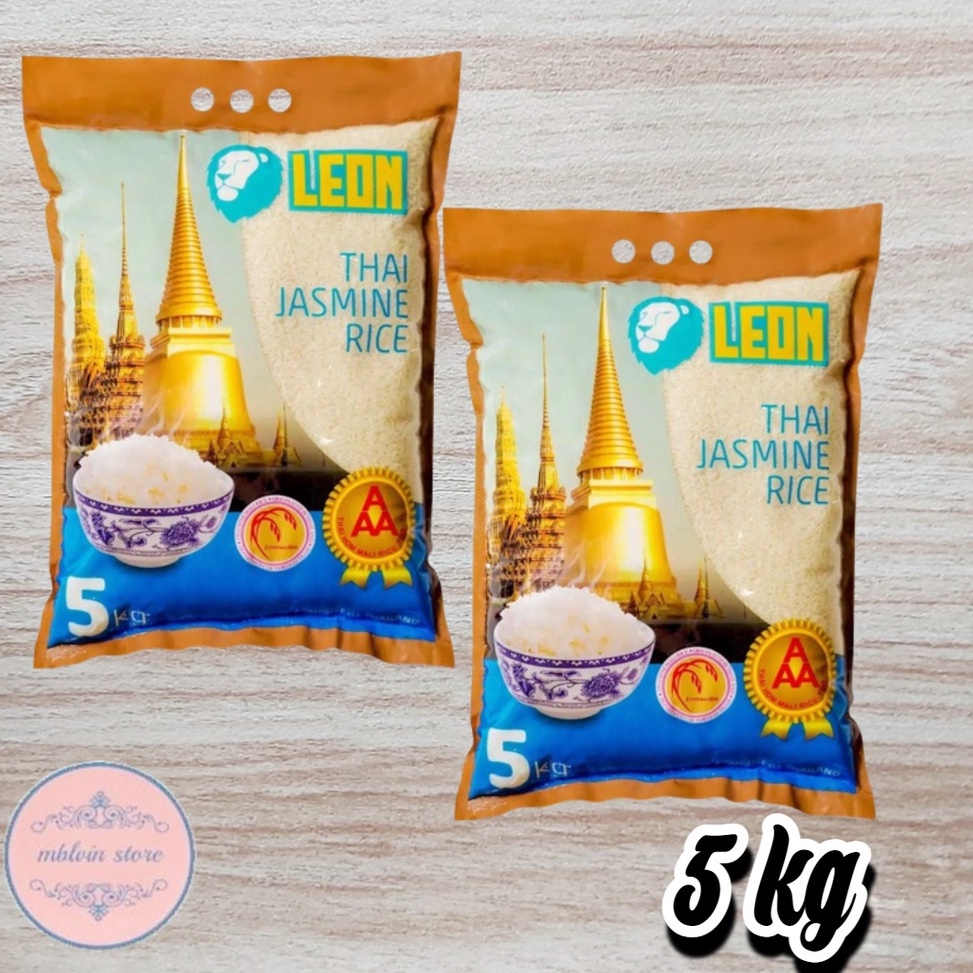 

[♕A69$] Beras Leon Thailand Jasmine Rice Beras Thailand 5 Kg Get it now