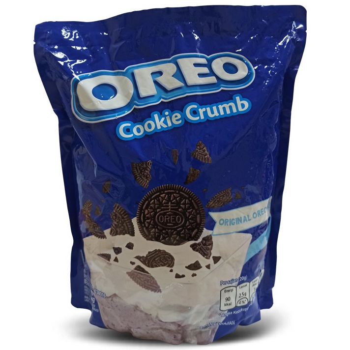 

Terkini Oreo Cookie Crumb 1kg Readystock