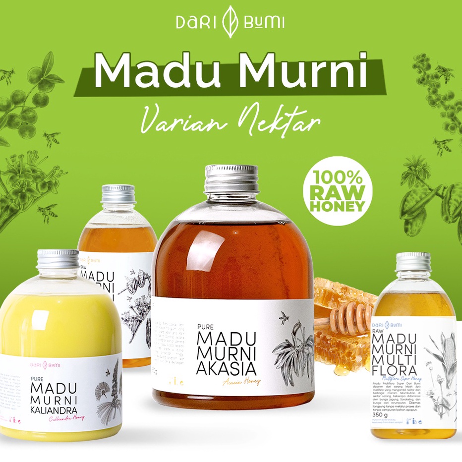 

Best Seller Dari Bumi Madu Murni Asli Varian Raw Honey Terkini