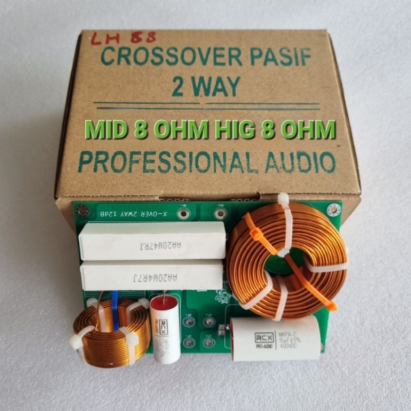 Crossover pasif 2 way clarity dan balap