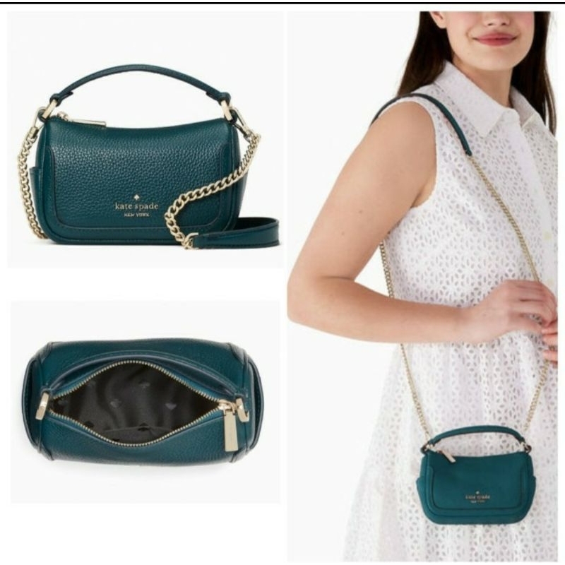 KS Smoosh Micro Crossbody Peacock Green