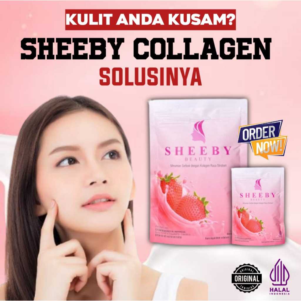 SHEEBY BEAUTY COLLAGEN | sheeby beauty minuman collagen pemutih badan BPOM / Sheeby Booster Sheeby P