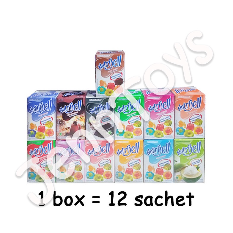 

[✳A17\] JennToys - Nutrijel jelly buah - NUTRIJELL EKO JUAL PER BOX Promo Spesial