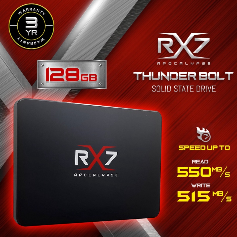 Hot SSD 128GB RX7 SATA