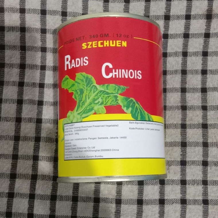 

[KODE QHDHI] sezchuan cacai sawi pedas 340gr