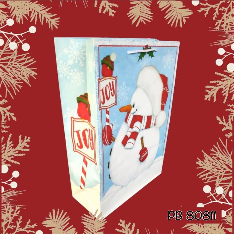 

TOKO ANQA-Tas Kado Gift Bag Paper Bag Tema Natal / Christmas