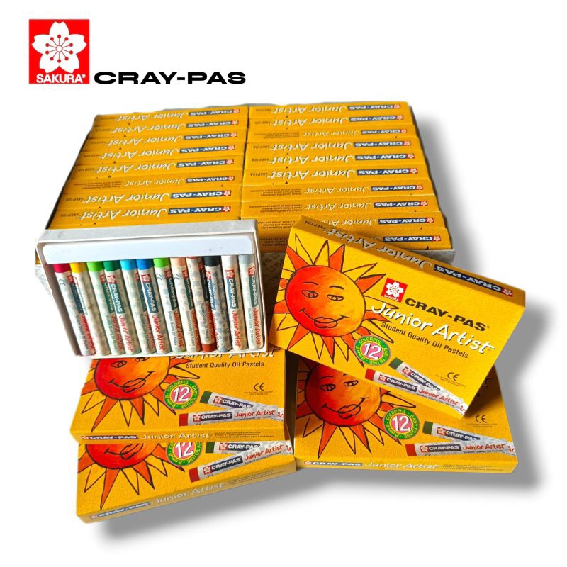 

KRAYON SAKURA CRAY-PAS JUNIOR ARTIST SET 12 COLOUR