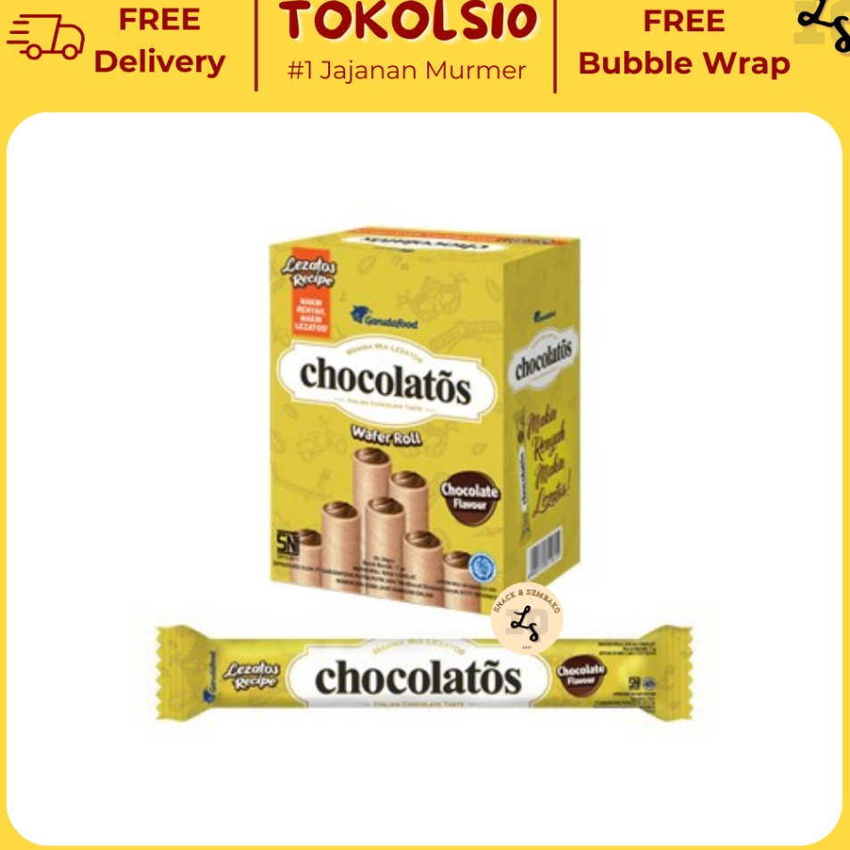 

[KODE PRODUK LYWEY7980] Gery Chocolatos Wafer Cokelat Stick 500 Isi 24 pcs