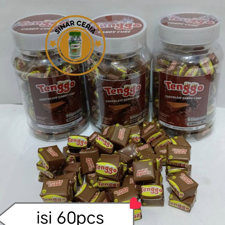 

[KODE PRODUK SNWAK9784] permen viral permen cube millo milo TENGGO obral isi 60 pcs