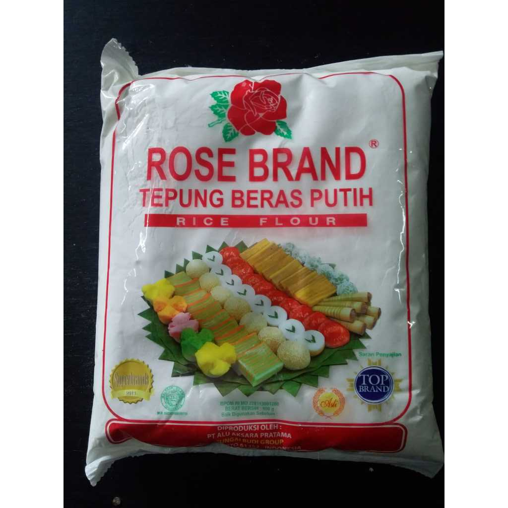 

Tepung Beras Putih Rose Brand/500GR - Tepung