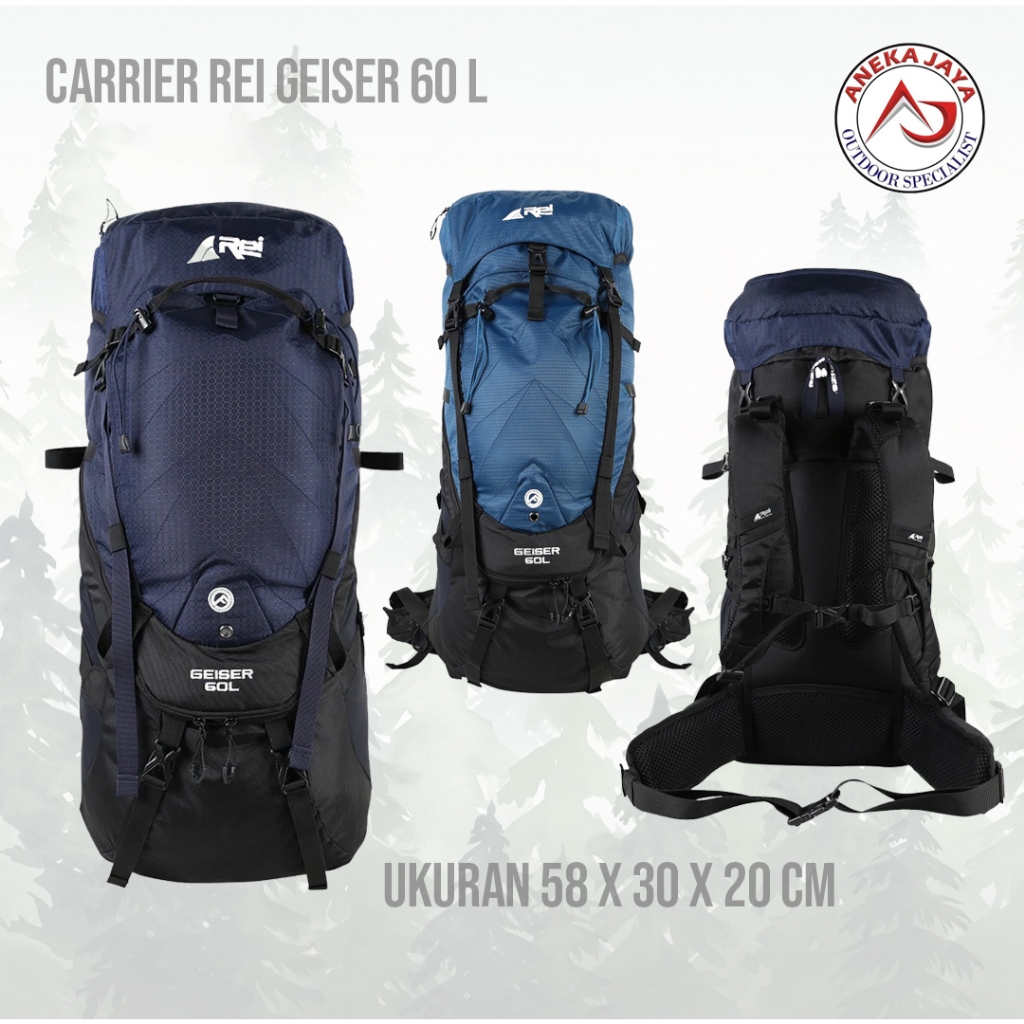ANEKA JAYA-CARRIER AREI GEISER 60 LITER REI