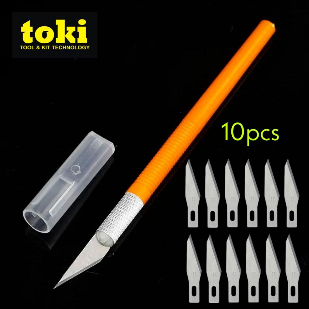 

CUTTER TOKI BLADE REFILL ISI 10 PCS