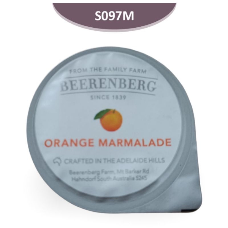

Beerenberg Orange Marmalade (14Gr x 120pc) - S097