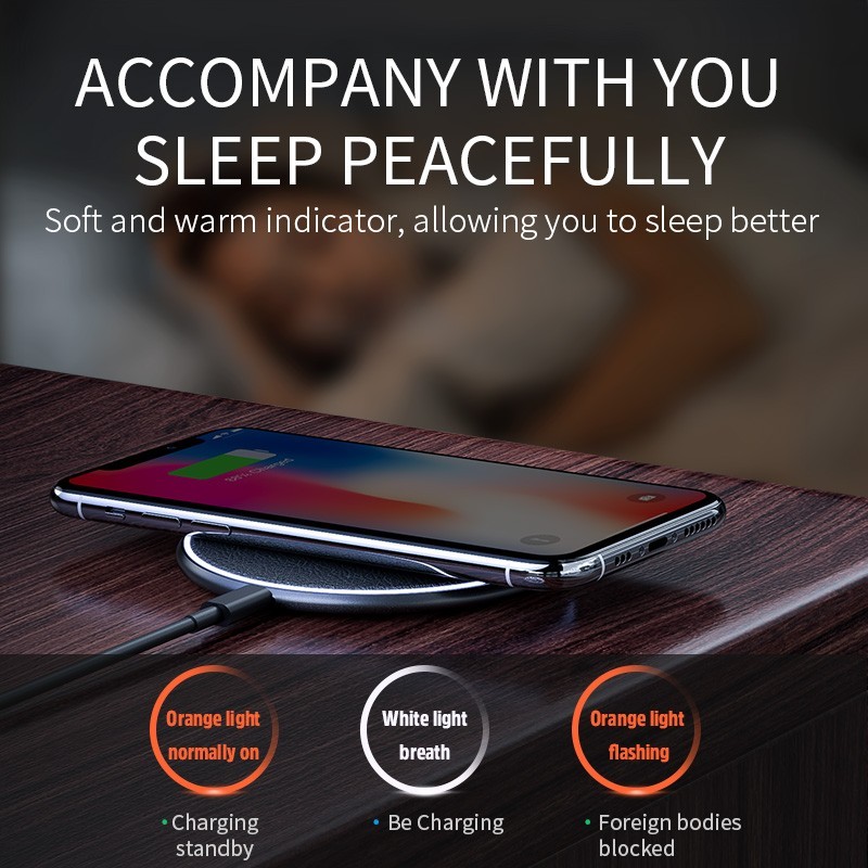 New Deals Kivee Sby Wireless Charger Handphone Wireless Charging 15W Fast Charging Iphone Samsung