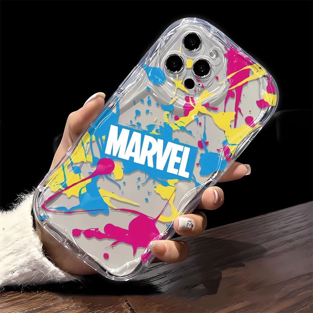 SOFTCASE SILIKON CASING MELTING CLEAR SHOCKPROOF MARVEL FOR XIAOMI REDMI 9 9A 9C 9T 10 4G 10C POCO C
