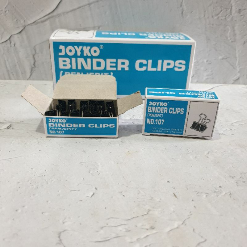 

(144 Pcs) Binder Clip Joyko 107