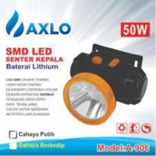 [HOME MART] SENTER KEPALA AXLO A-906 SENTER KEPALA HIKING AXLO A906 LAMPU SENTER CAMPING AXLO 906