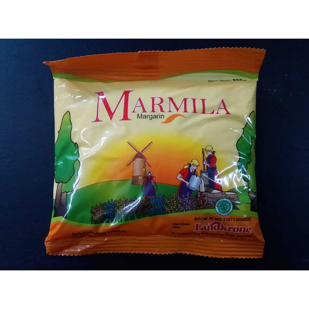 Marmila Margarin Kemasan.250GR - Margarin