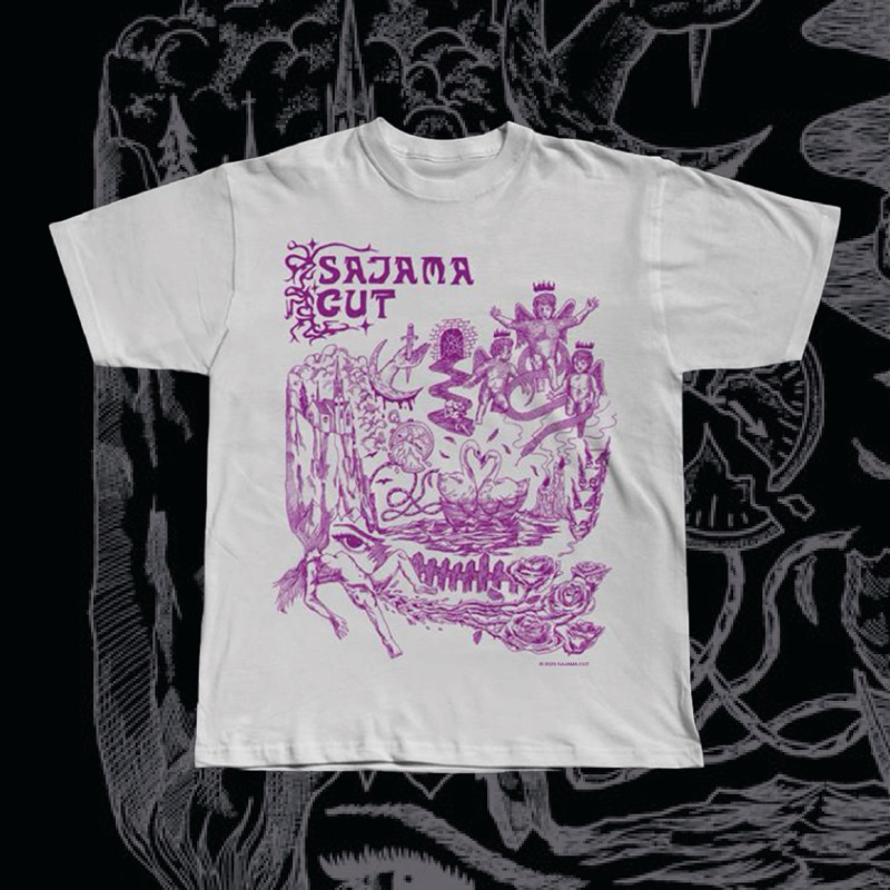 T-Shirt Sajama Cut - Belaian Angsa Pirang