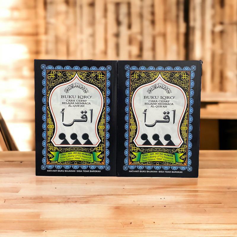 IQRO KECIL | BUKU IQRO KECIL | IQRO HITAM KECIL | ORIGINAL BUKAN BAJAKAN