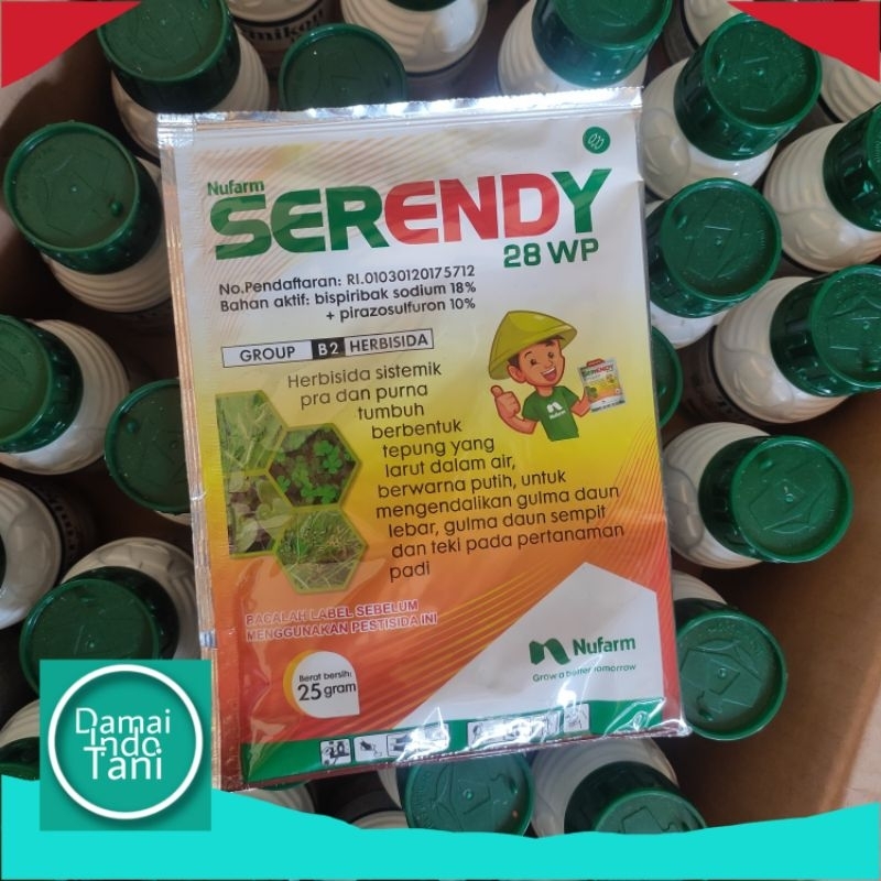 Herbisida SERENDY 28 WP (25 Gram) - Obat Rumput/Gulma Tanaman Padi