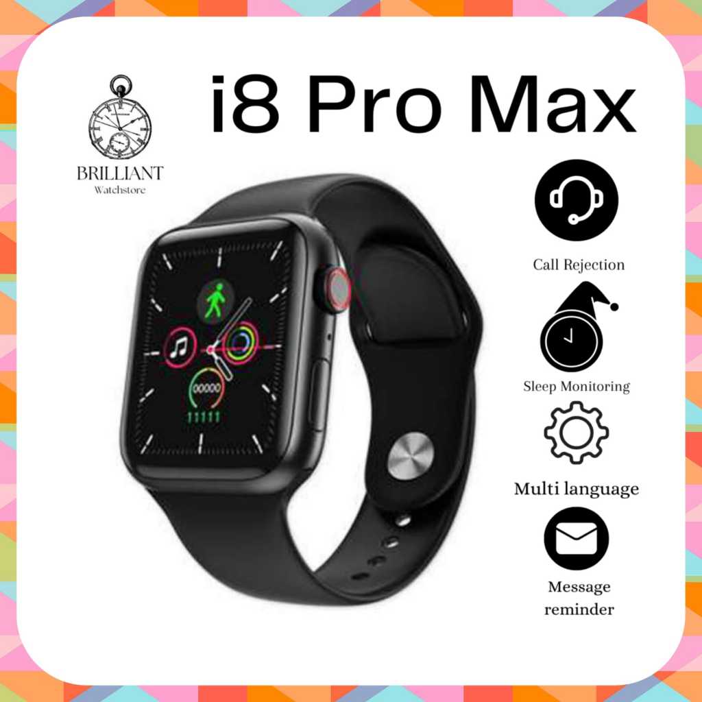 BRILLIANT SMARTWATCH I8 PRO MAX ORIGINAL