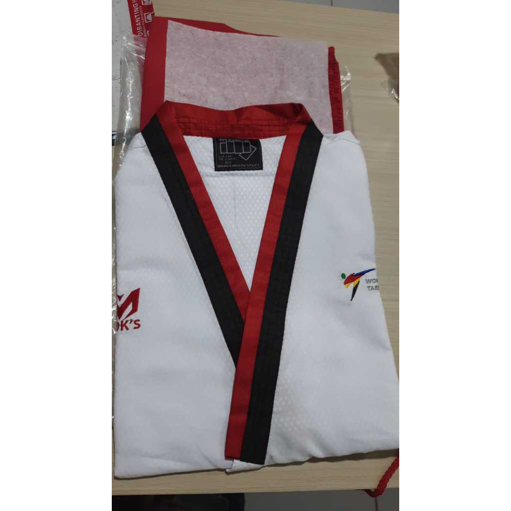 MOKS DOBOK POOMSAE TAEKWONDO JUNIOR PUTRA PUTRI