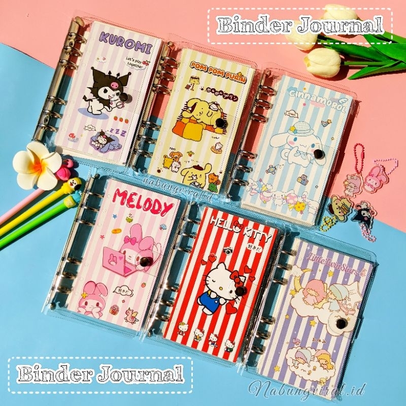 

Binder journal A6 binder jurnal catatan kuliah sekolah buku catatan notebook / notepad