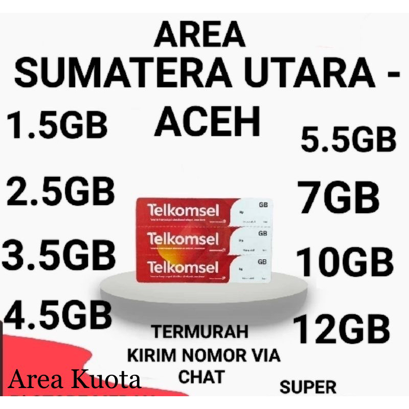 Voucher Kuota Telkomsel Sumut-Aceh