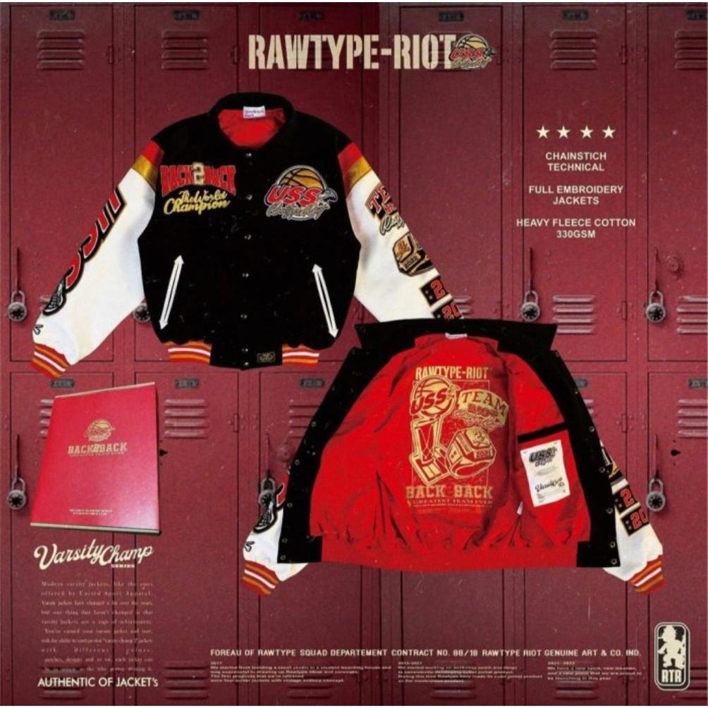 RAWTYPE-RIOT USS BACK2BACK LIMITED EDITION