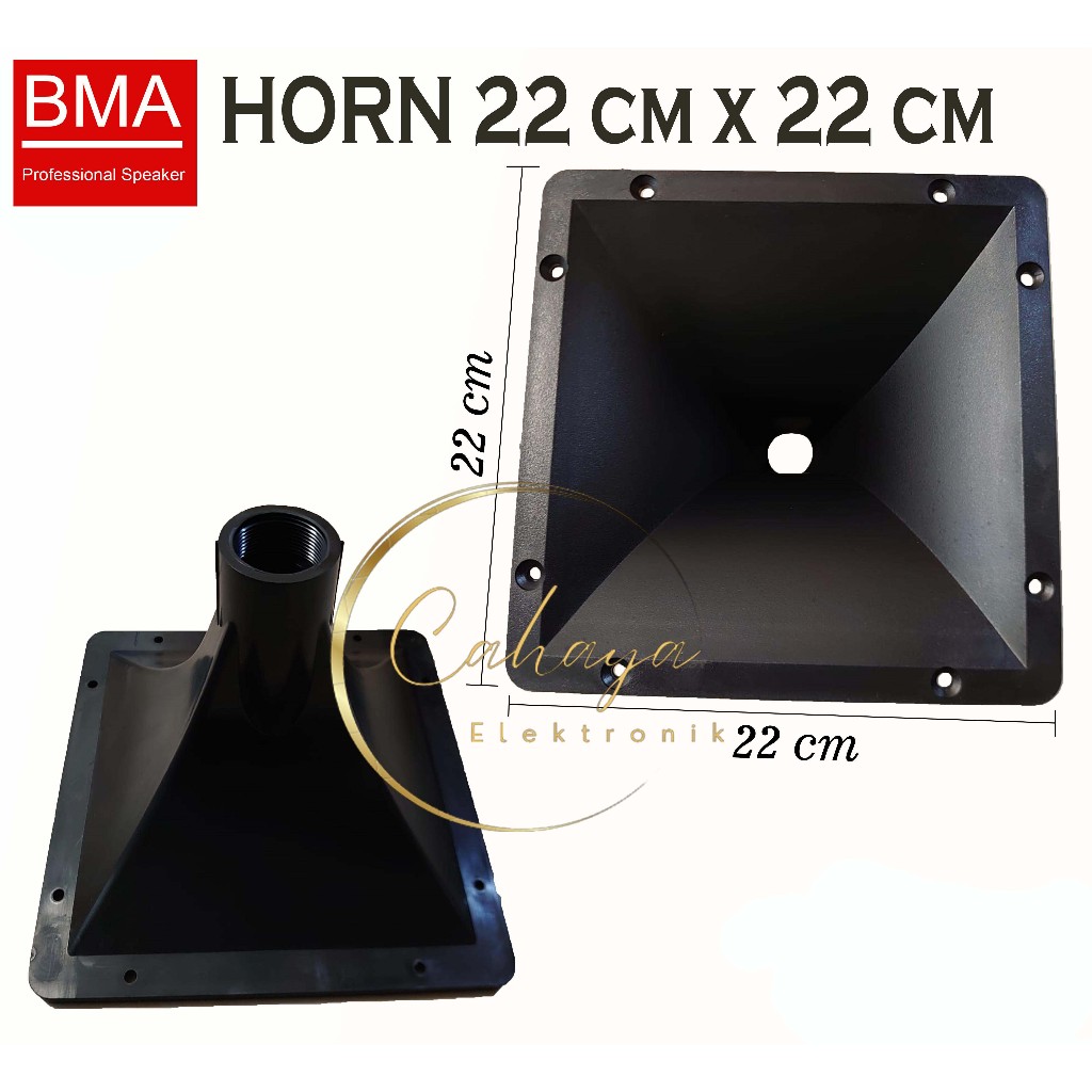 CORONG TWITER BMA 22 X 22 / CORONG TWETER BMA 22X22 / HORN TWEETER JH5258 220 X 220 DRAT IMPORT