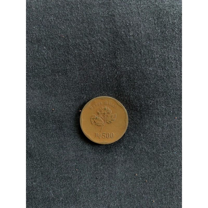 Koin 500 Bunga Melati (Asli) Tahun 1992