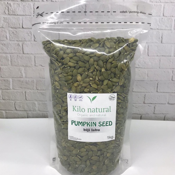 

[KODE PDW9V] Pumpkin Seed Raw 1kg / Biji Labu Mentah 1kg