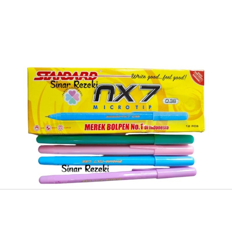 1 buahPena NX7 microtip/pena standard /pulpen standard/pena standard nx7