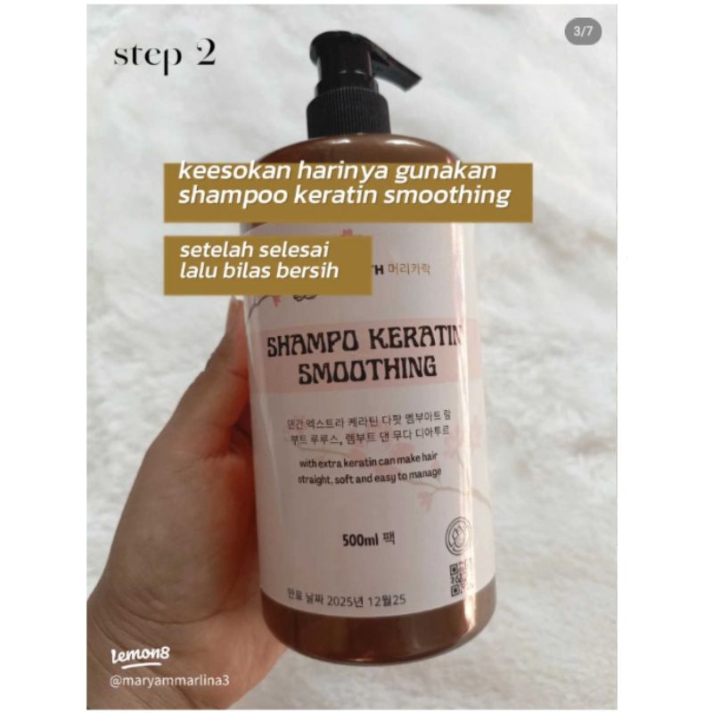 shampo keratin Smooth