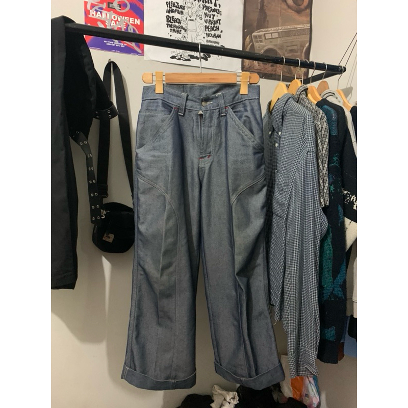 Jeans Y2k Big pocket