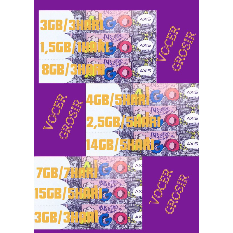 Vocer Axis Grosir