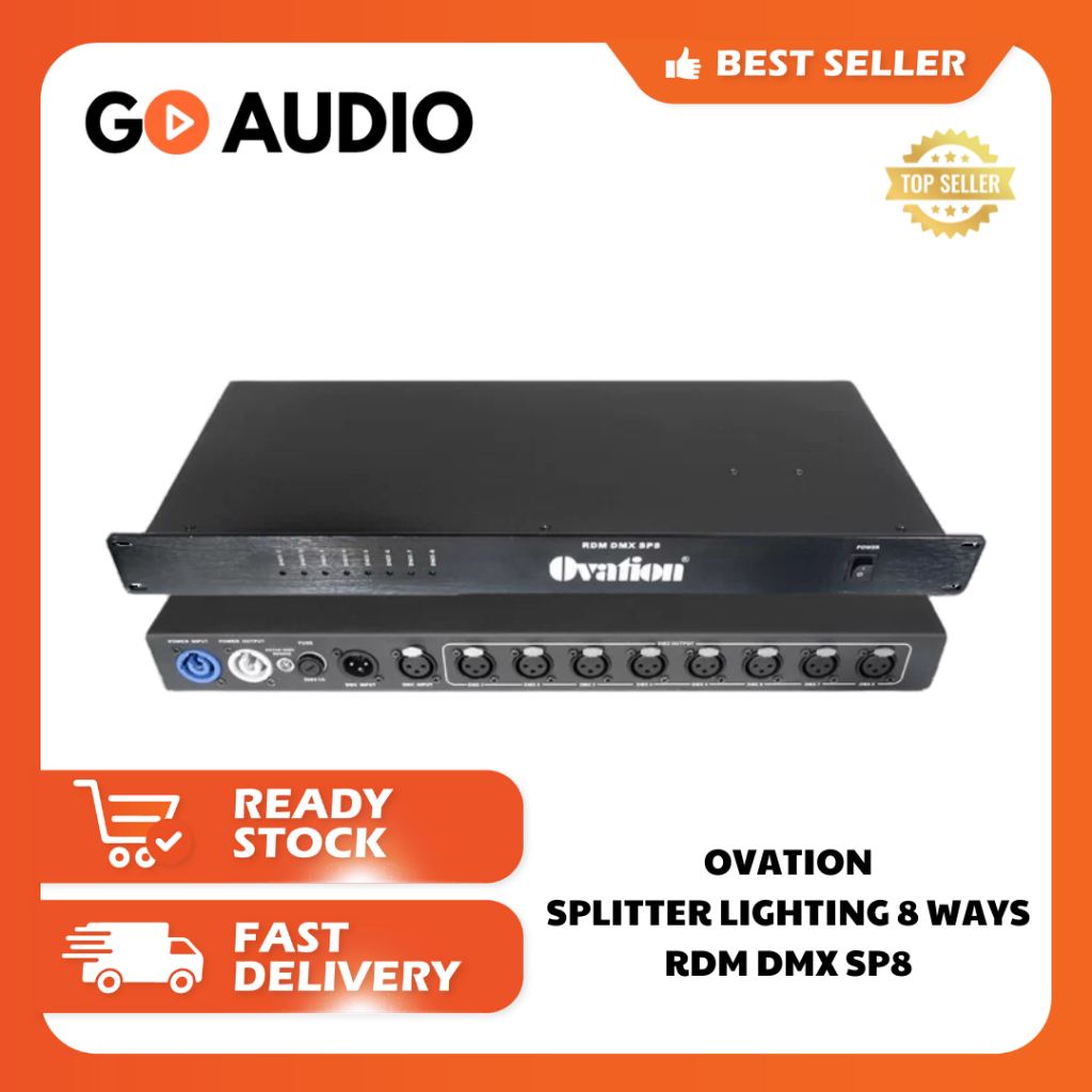 OVATION | Splitter Lighting 8 Ways RDM DMX SP 8 Original