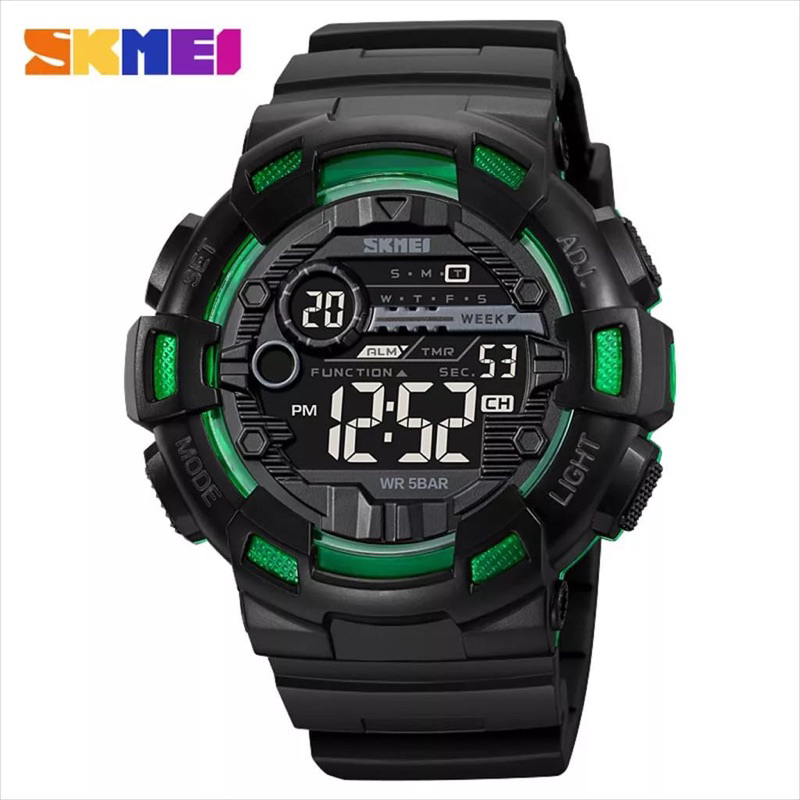 BISA COD ,,Jam Tangan Pria SKMEI 2110 Original Tahan Air Model Sport Watch
