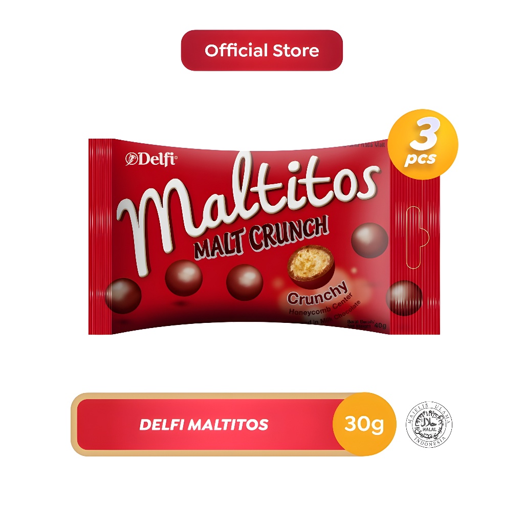 Delfi Maltitos 30g x 3 pcs