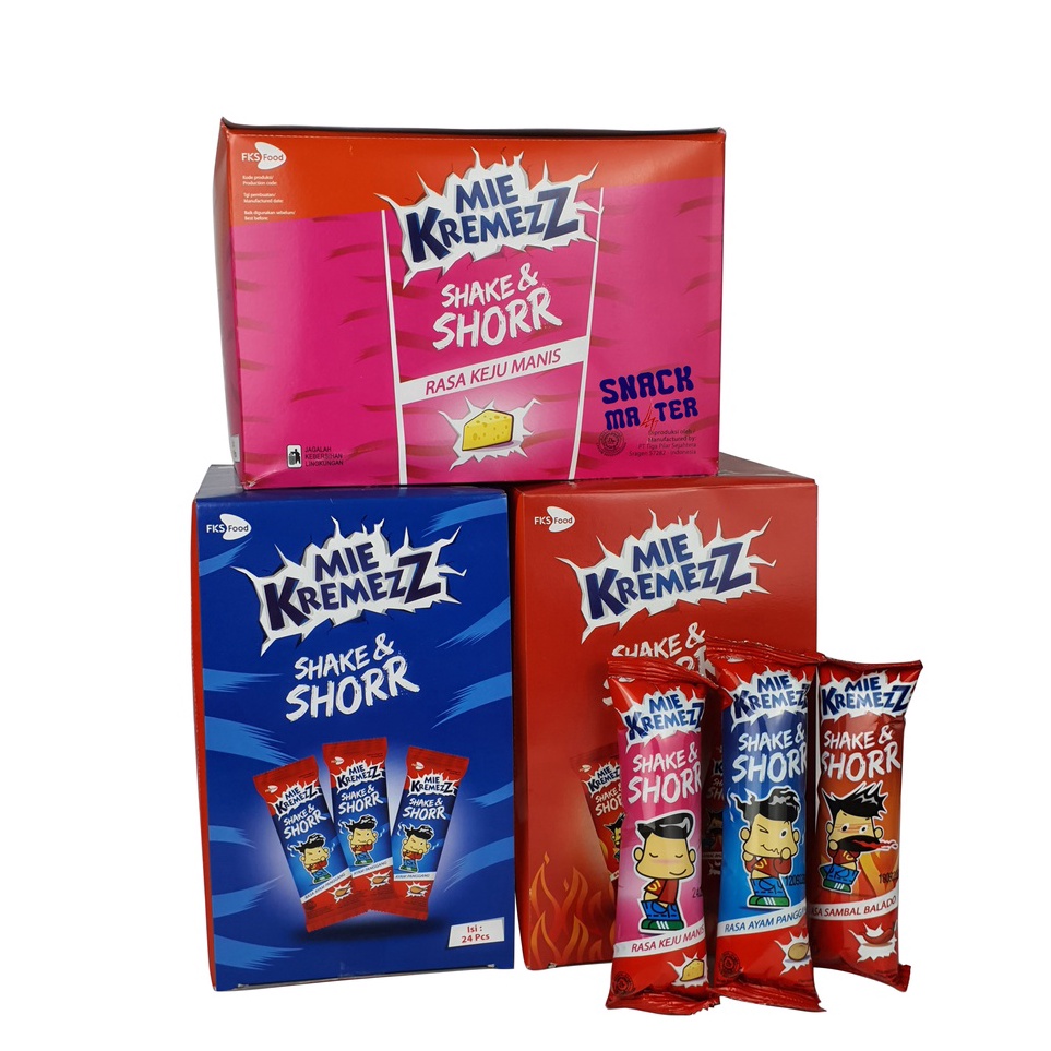 

[KODE IEM0T] Mie KremezZ Shake & Shorr -to 21 bks x 16 gr